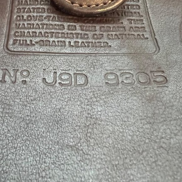 Vintage 90's Coach Brown Bleeker Shoulder Bag #9305 - Picture 6 of 7